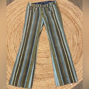 VINTAGE BLUE ASPHALT LOW RISE PANTS
